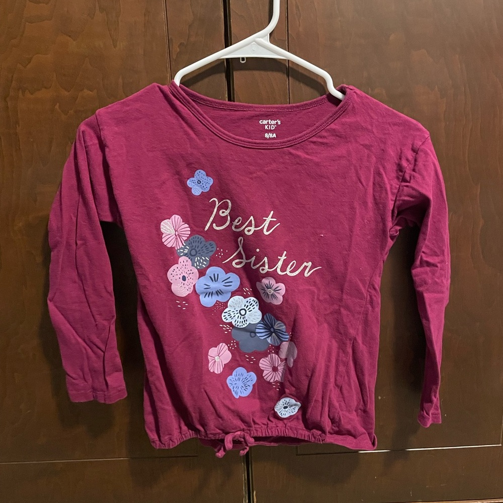 Girls sister top
